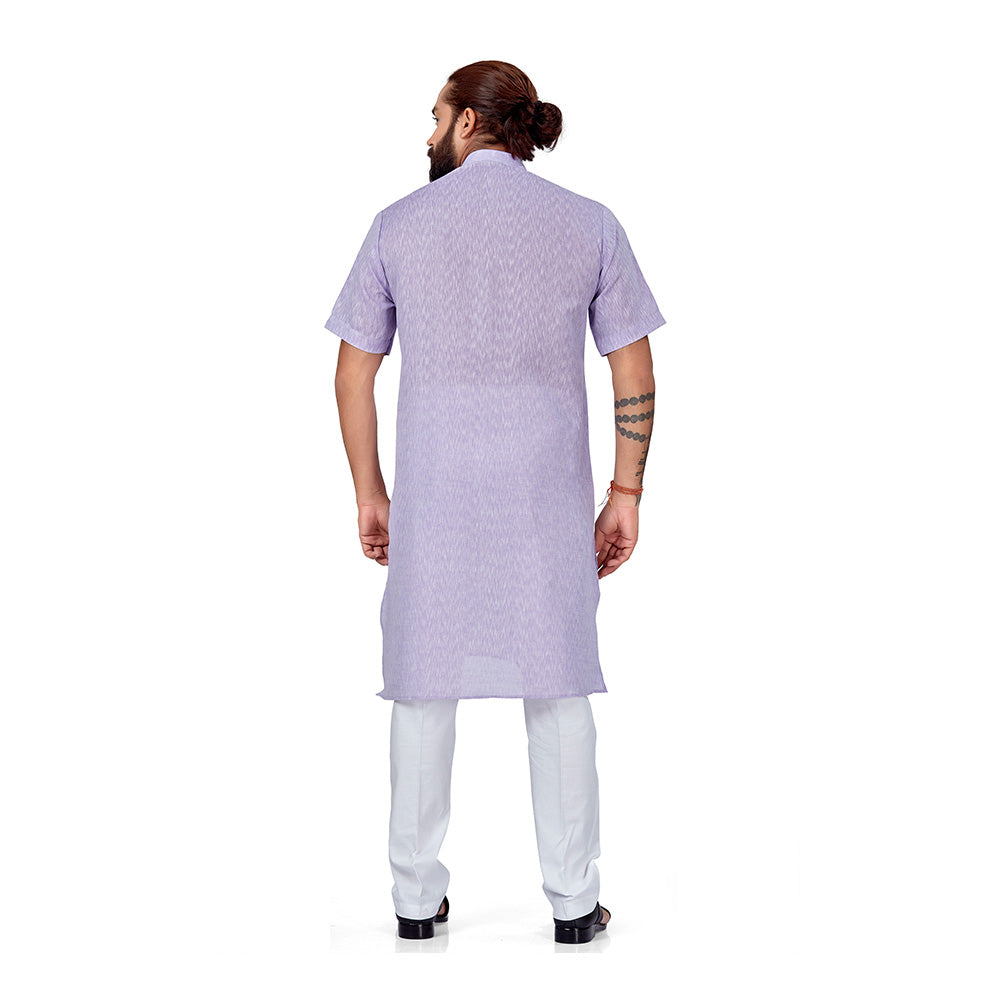 Half sleeve discount pathani kurta pajama