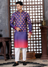 Load image into Gallery viewer, Ajay Arvindbhai Khatri Men&#39;s Cotton Printed Navratri Kurta
