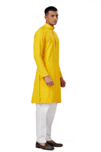 Load image into Gallery viewer, Ajay Arvindbhai Khatri Men&#39;s straight Lucknowi Chikankari Kurta
