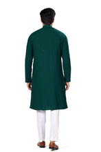 Load image into Gallery viewer, Ajay Arvindbhai Khatri Men&#39;s straight Lucknowi Chikankari  Kurta
