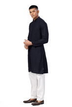 Load image into Gallery viewer, Ajay Arvindbhai Khatri Men&#39;s straight Lucknowi Chikankari Kurta
