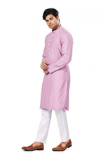 Load image into Gallery viewer, Ajay Arvindbhai Khatri Men&#39;s straight Lucknowi Chikankari  Kurta
