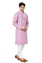 Load image into Gallery viewer, Ajay Arvindbhai Khatri Men&#39;s straight Lucknowi Chikankari  Kurta
