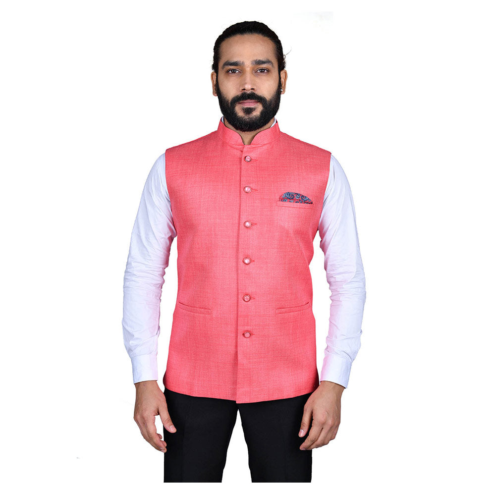 Light Pink Jacket Style Sherwani Online: Shop Light Pink Jacket Style  Sherwani for men at IndianClothStore.com
